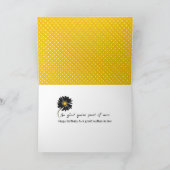 Carte anniversaire de la belle-mère polka dot (Intérieur)