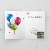 Carte Anniversaire de la chèvre (Intérieur)