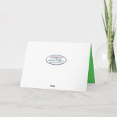 Carte Anniversaire de la collection de kaléidoscopes col (Dos)