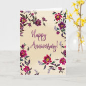 Carte Anniversaire de la danse Hellebores (Fleur jaune)