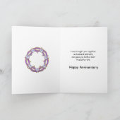 Carte Anniversaire de la fille et du gendre (Intérieur)