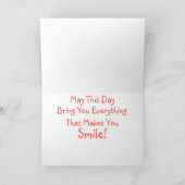 Carte Anniversaire de la Forgée de champignons (Intérieur)