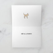 Carte Anniversaire de la maman du chien (Intérieur)