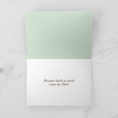 Carte Anniversaire de la mère cane et du caneton (Intérieur)