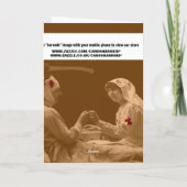 Carte Anniversaire de la mère humoristique (Dos)