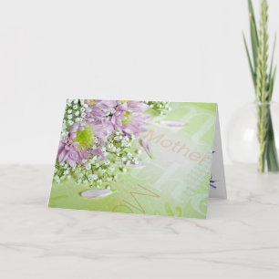 Carte Anniversaire de la mère ou Fête des mères