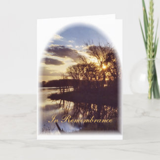 Carte Anniversaire de la mort/fenêtre de l'abîme de Don