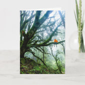 Carte Anniversaire de la nature amoureuse (Devant)