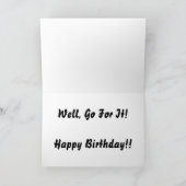 Carte Anniversaire de la pêche (Intérieur)