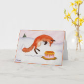 Carte Anniversaire de la pompe (Fleur jaune)