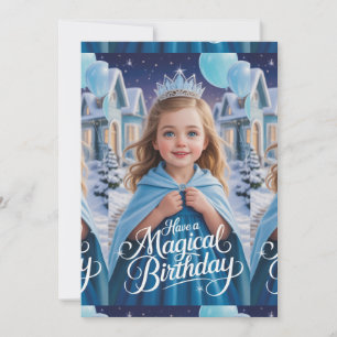 Carte Anniversaire de la princesse magique