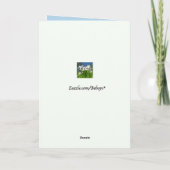 Carte Anniversaire de la rivière Lazy (Dos)
