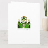 Carte Anniversaire de la Saint-Patrick (Dos)