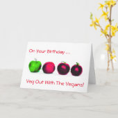 Carte Anniversaire de la tomate de Vega (Fleur jaune)