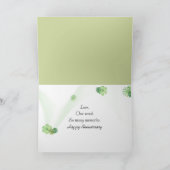 Carte Anniversaire de la Vallée Bouquet (Intérieur)