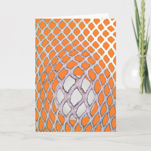 Carte Anniversaire de Lacrosse (Devant)