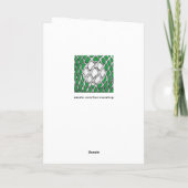 Carte Anniversaire de lacrosse drôle (Dos)