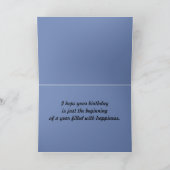 Carte Anniversaire de l'adolescence (Intérieur)