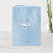 Carte Anniversaire de Lady Victorian Birdhouse Songbirds (Dos)