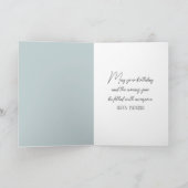 Carte Anniversaire De L'Aigle Bald Avec Drapeau Américai (Intérieur)