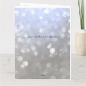 Carte Anniversaire de l'ami personnalisé (Dos)