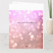 Carte Anniversaire de l'ami personnalisé (Dos)