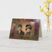 Carte Anniversaire de l'amour éternel (Fleur jaune)