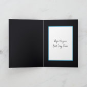 Carte Anniversaire de l'arc-en-ciel (Intérieur)