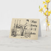 Carte Anniversaire de l'ascension (Fleur jaune)