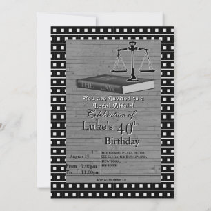 Carte Anniversaire de l'avocat