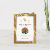 Carte Anniversaire de l'Église de l'Appréciation du Past (Devant)