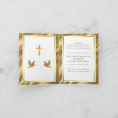 Carte Anniversaire de l'Église de l'Appréciation du Past (Intérieur)