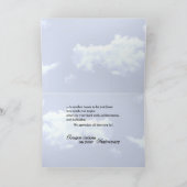 Carte Anniversaire de l'employé, Paysage Sky (Intérieur)