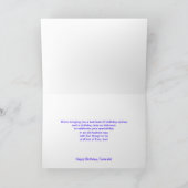 Carte Anniversaire de l'enfant (Intérieur)