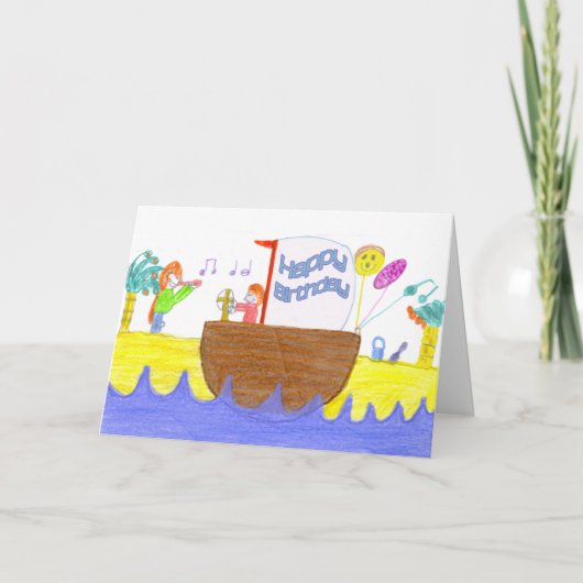 Carte Anniversaire de l'enfant (Devant)