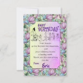 Carte Anniversaire de l'enseignant (Devant)