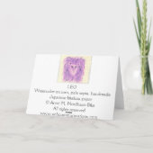 Carte Anniversaire de Leo (Dos)