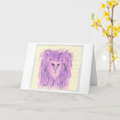 Carte Anniversaire de Leo (Fleur jaune)