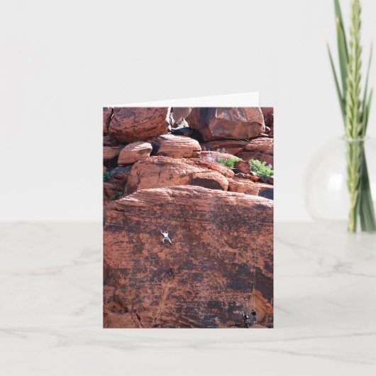 Carte Anniversaire de l'escalade (Devant)