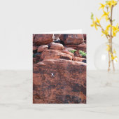 Carte Anniversaire de l'escalade (Fleur jaune)