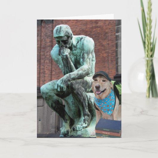 Carte Anniversaire de l'étudiant de niveau collégial/sup (Devant)