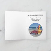 Carte Anniversaire de l'étudiant de niveau collégial/sup (Intérieur)