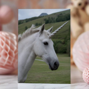 Carte Anniversaire de licorne drôle personnalisé