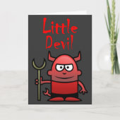 Carte Anniversaire de Little Devil (Devant)