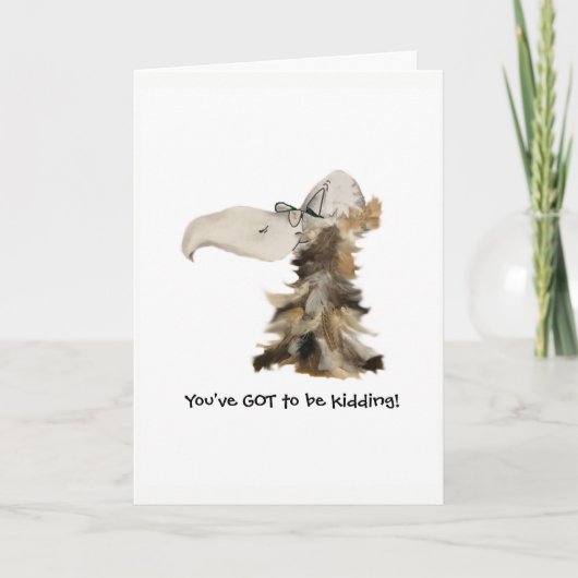 Carte Anniversaire de l'OEIL (Devant)