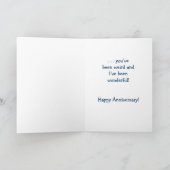 Carte Anniversaire de "l'opposition attire" (Intérieur)