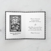 Carte Anniversaire de l'Ordination du prêtre catholique  (Intérieur)