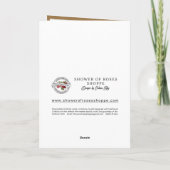 Carte Anniversaire de l'Ordination religieuse des prêtre (Dos)