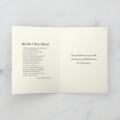 Carte Anniversaire de l'ordination sacerdotale Jésus (Intérieur)