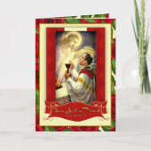Carte Anniversaire de l'ordination sacerdotale Jésus Car (Devant)